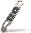 Titanium Pry Bar,Multi-tool,EDC Tool,Versatile Pry Tool,Bottle Opener,Wrench,Ratche screwdriver,Nail puller,Crowbar in One,Compact Versatile Pocket Pry Bar for Everyday Carry