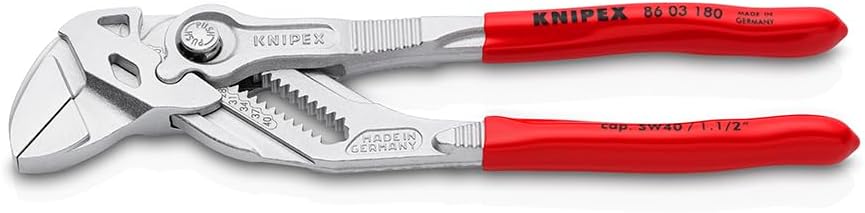 86 03 180 SB Pliers Wrenches 7,09" in blister packaging