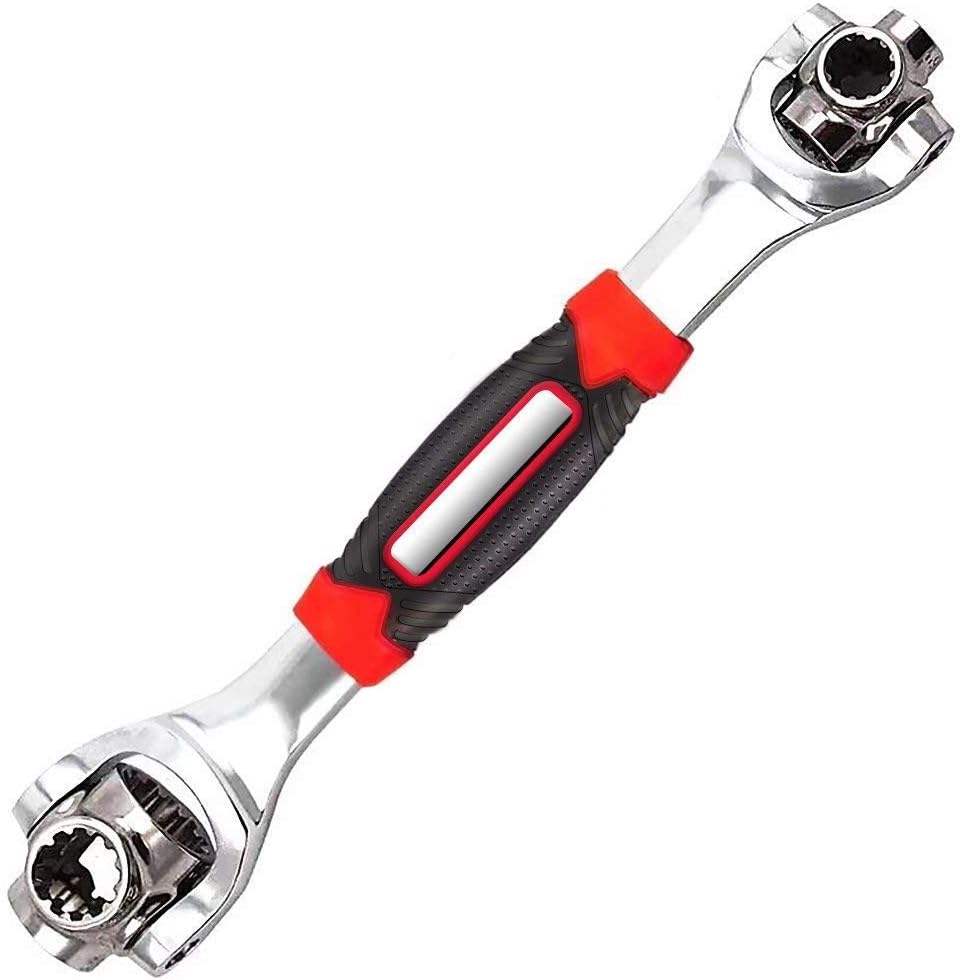 Universal Wrench 52 in 1 Socket Wrench Spanner Tool for Home and Car Repair | iPstyle Universal Wrench 52 in 1 Socket Wrench Tool with 360 Degree Rotating Head, Spanner Tool for Home and Car Repair