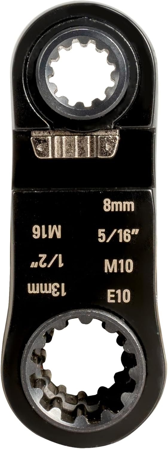 AHW-600 14-In-1 Adjustable Hex Wrench (SAE & Metric) - 6-13mm & 1/4"-9/16"
