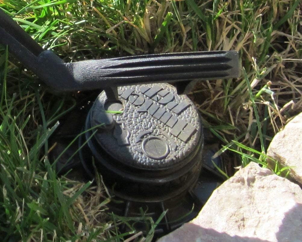 Sprinkler Head Wrench The Fastest Most Versatile Way To Remove Replacement Adjustment Repair Heads With No Digging No Mess Works On All Brands of Spray Rotor Jar Top Valves