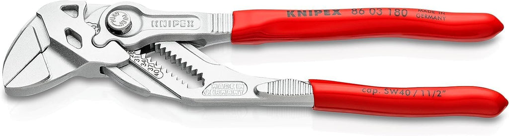 86 03 180 SB Pliers Wrenches 7,09" in blister packaging