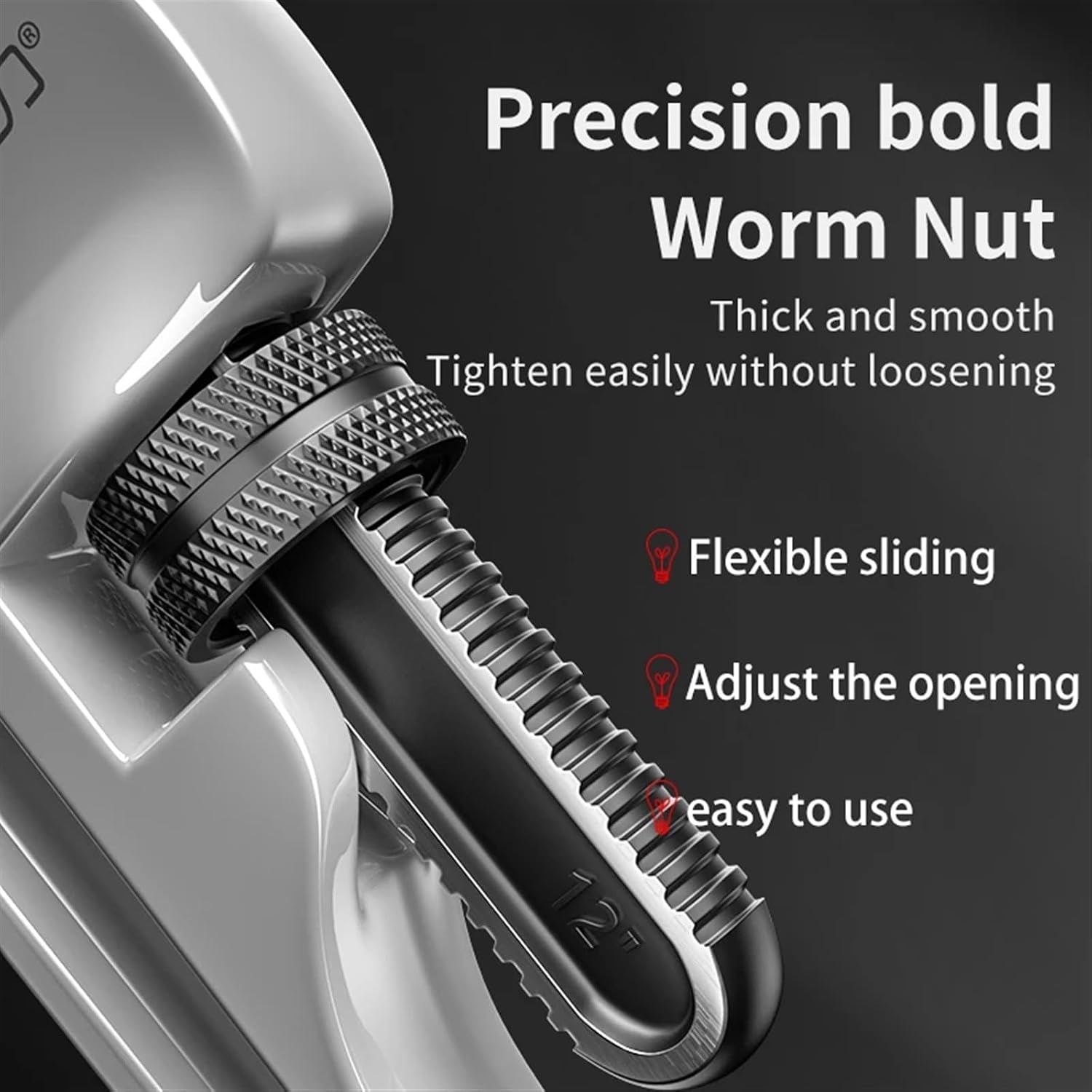 Aluminum Alloy Industrial-grade Adjustable Pipe Pliers Household Universal Wrench Fast Dual-purpose Multi-functional Plumbing (Color : 10 inch)