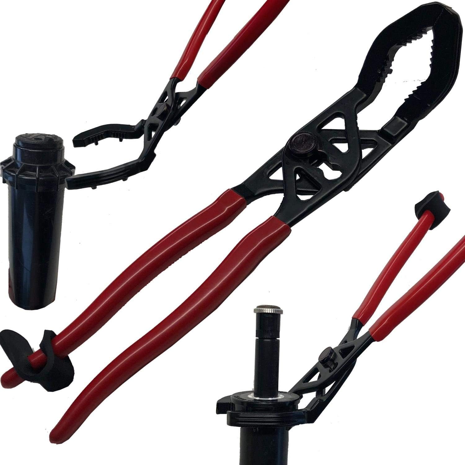 Sprinkler Head Wrench The Fastest Most Versatile Way To Remove Replacement Adjustment Repair Heads With No Digging No Mess Works On All Brands of Spray Rotor Jar Top Valves