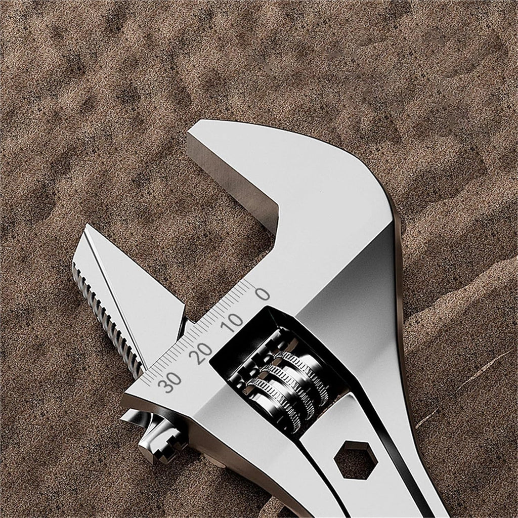Adjustable Wrench 3 PCS Multi Functional Adjustable Universal Wrench Adjustable Spanner Wrench Set for Home, Garage(8/10/12 inch)