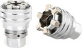 Upgraded Adjustable Universal Socket Wrench, Manual Socket Wrench, Multifunctional Sleeve, 10mm-19mm Universal Sockets Tools for 3/8" Drive Ratchet Torque Wrench and Power Drill